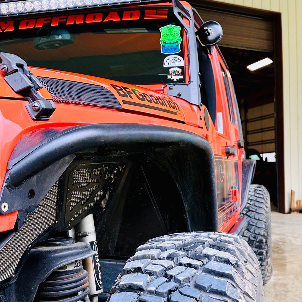 CMM Offroad Jeep 6 Inch Breakaway Side Mirrors