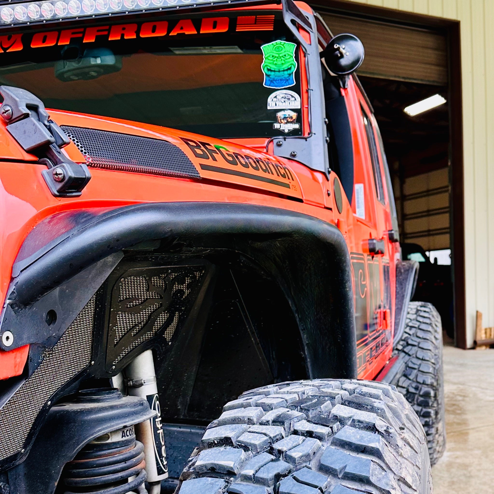 CMM Offroad Jeep 6 Inch Breakaway Side Mirrors