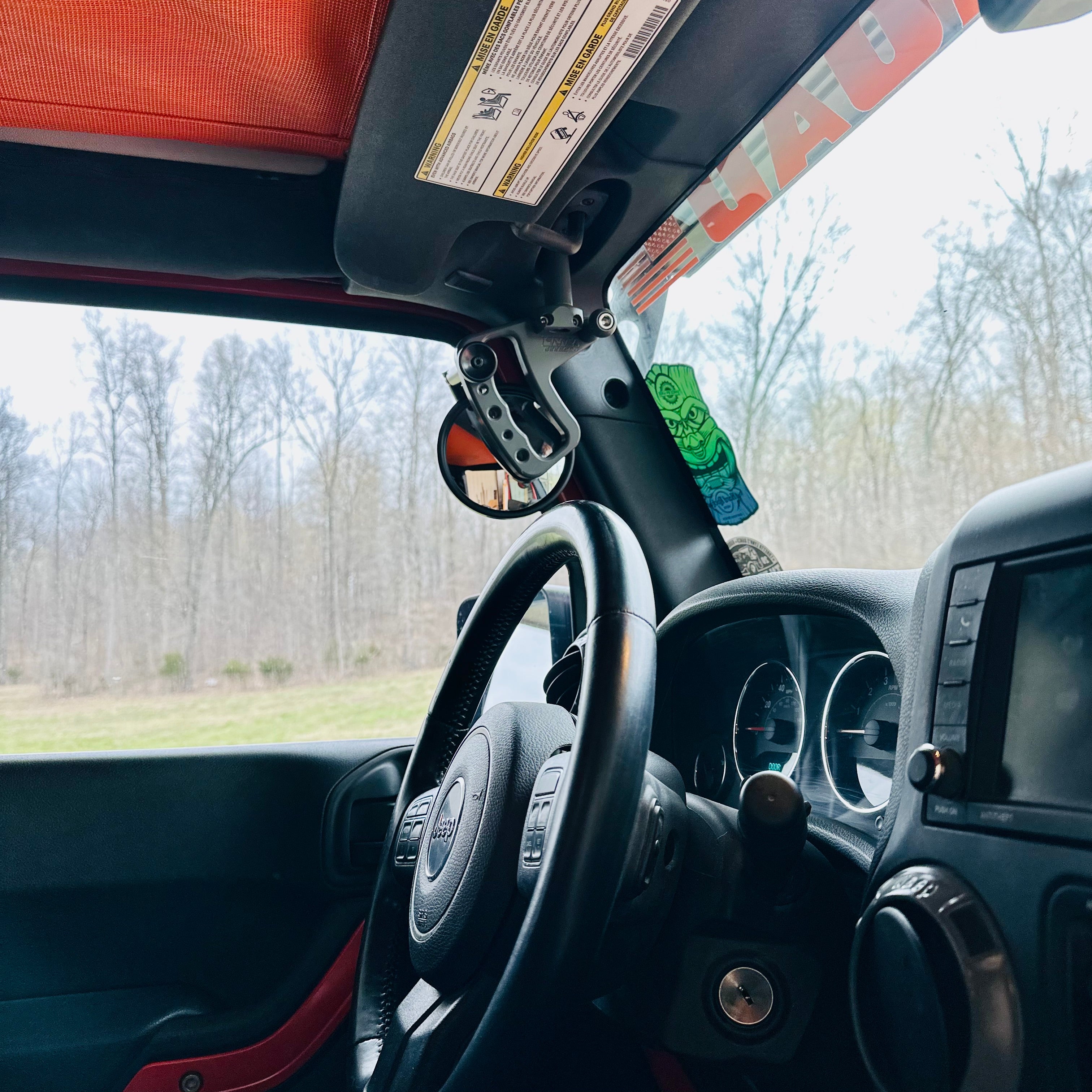 CMM Offroad Jeep 6 Inch Breakaway Side Mirrors