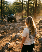 Happiness is Big Tires Off-Road T-Shirt - Comfort Colors - Almost Rolled It