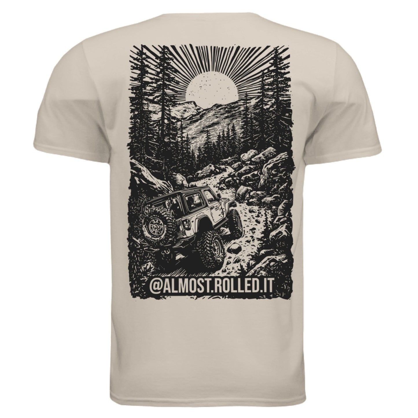 Almost Rolled It 4x4 Only SoftStyle T-Shirt - Almost Rolled It