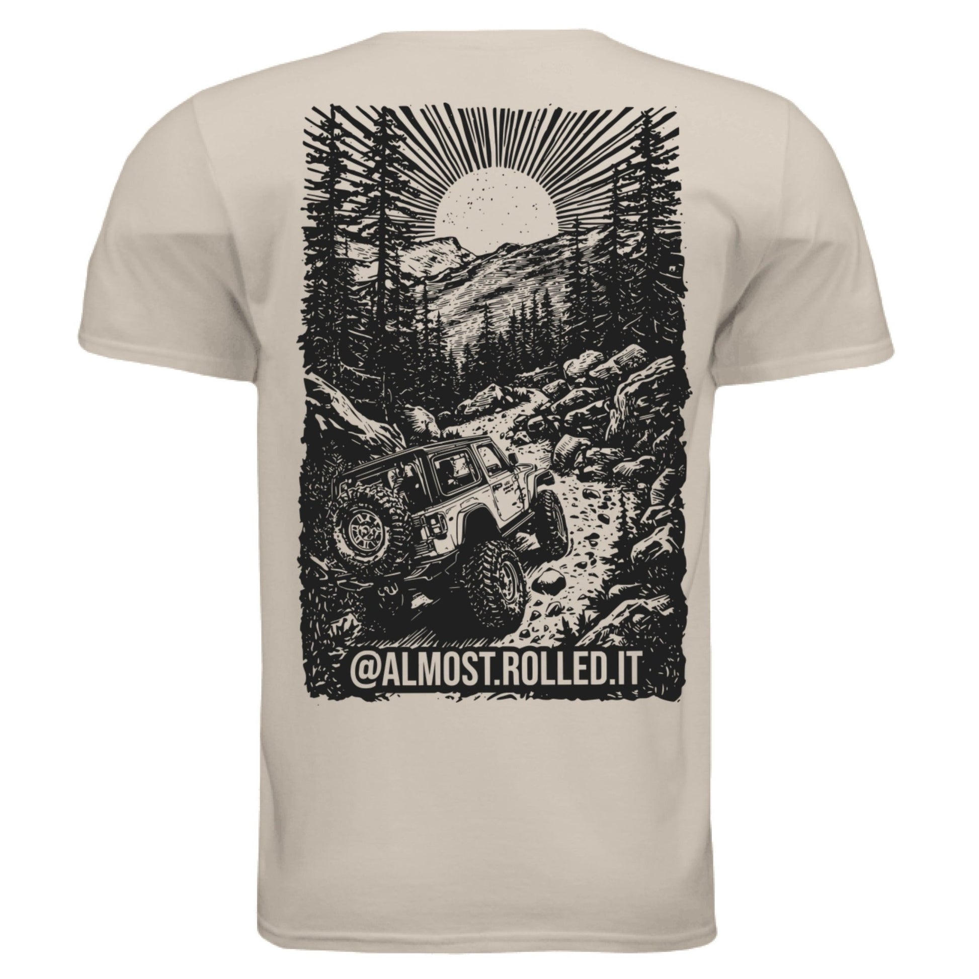 Almost Rolled It 4x4 Only SoftStyle T-Shirt - Almost Rolled It
