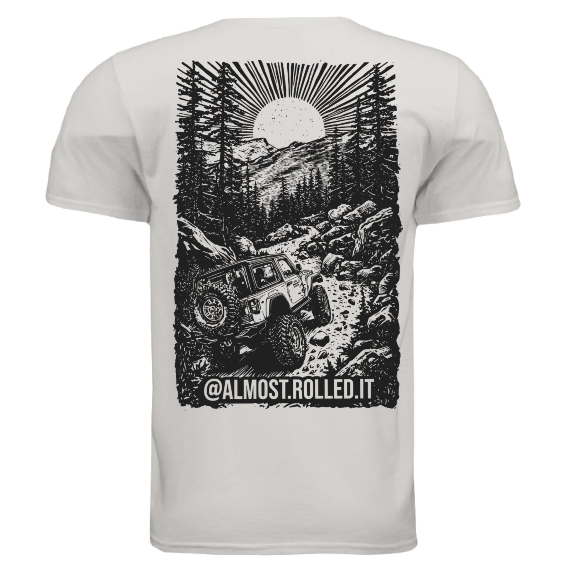 Almost Rolled It 4x4 Only SoftStyle T-Shirt - Almost Rolled It