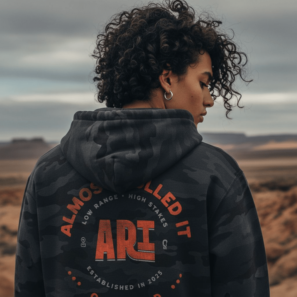 Almost Rolled It Premium Hoodie - Black Camo - Almost Rolled It