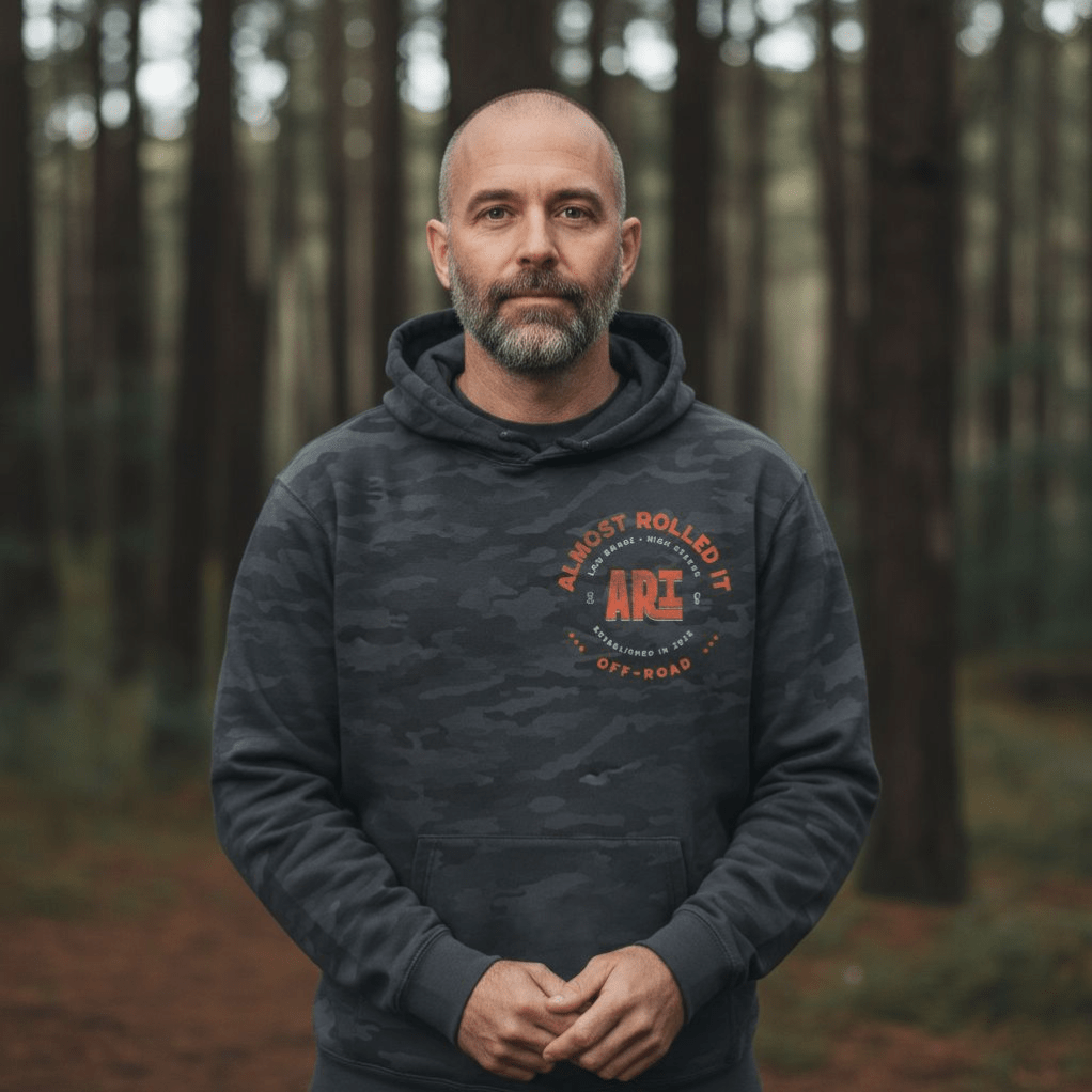 Almost Rolled It Premium Hoodie - Black Camo - Almost Rolled It