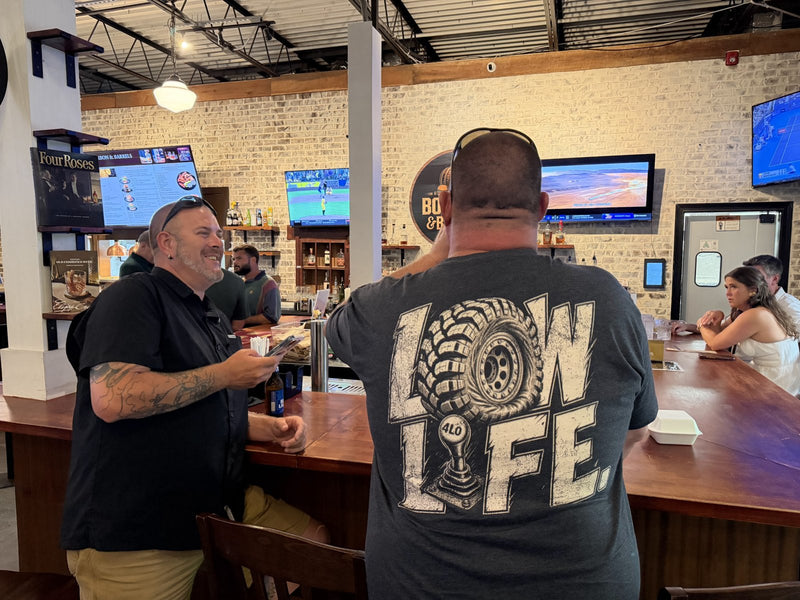 Morgan in the Low Life tee