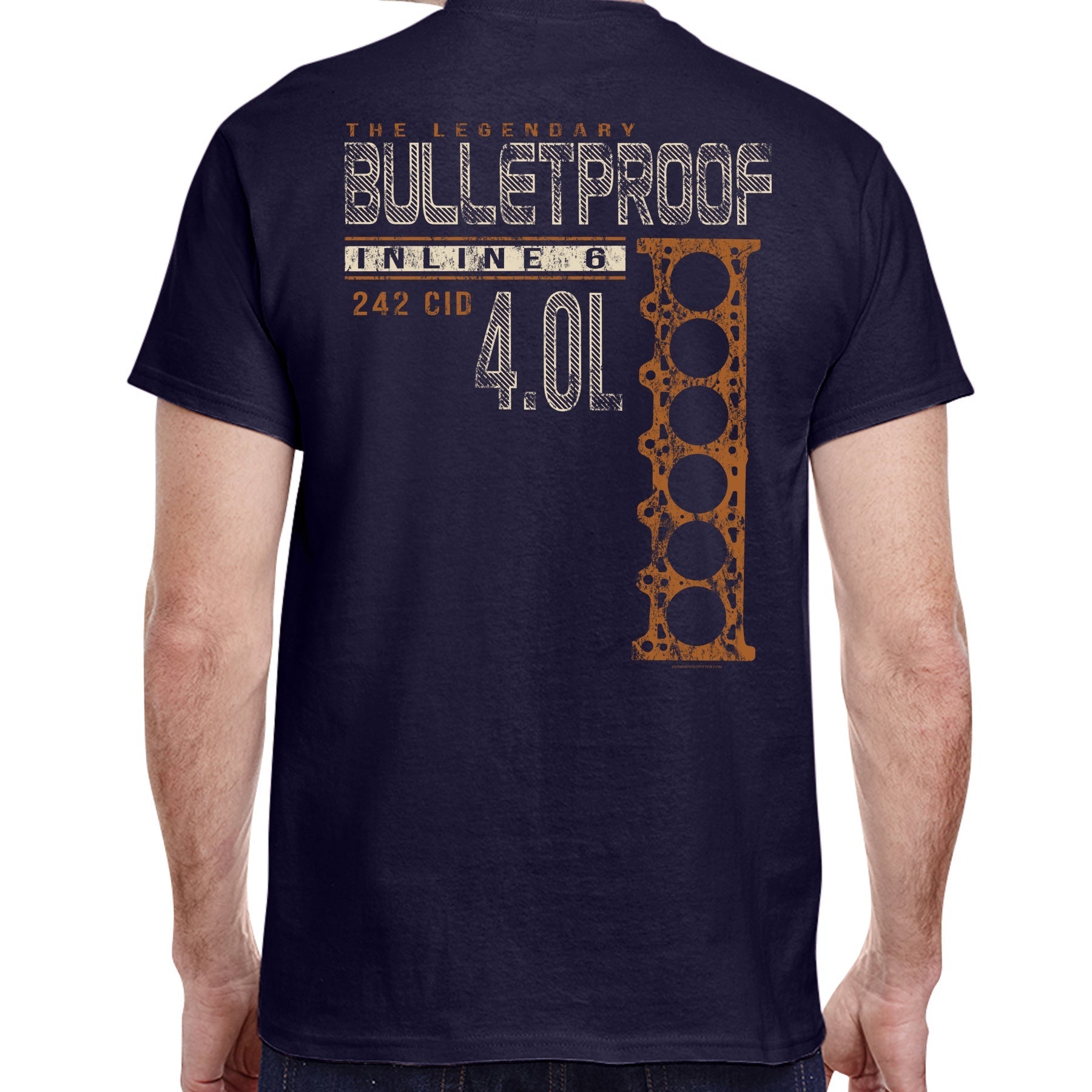 Bulletproof Straight 6 T-Shirt - Almost Rolled It