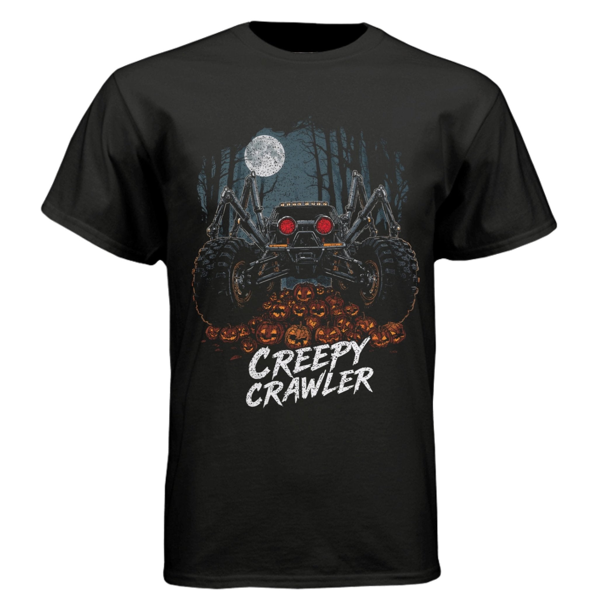 Creepy Crawler Halloween Off - Road Spider Tee - Almost Rolled It