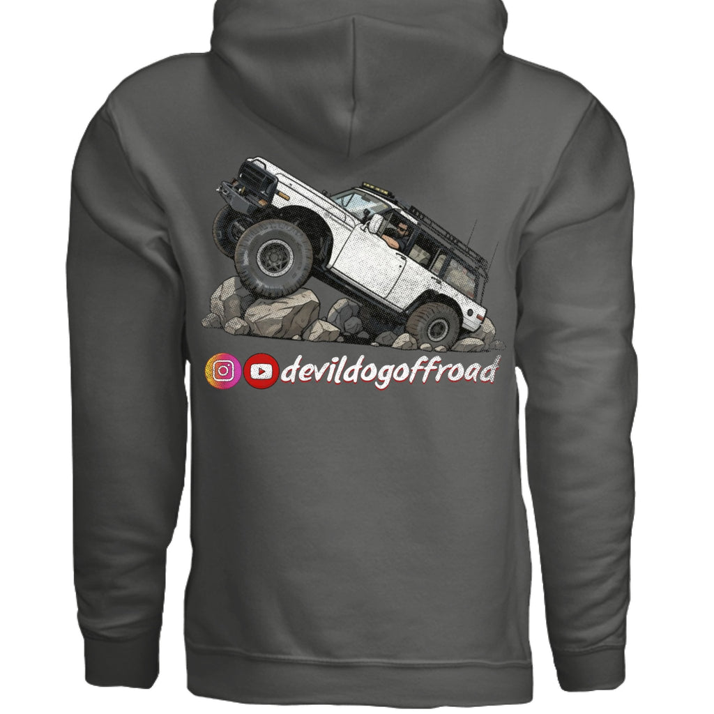 Devil Dog Basic Hoodie - Almost Rolled It