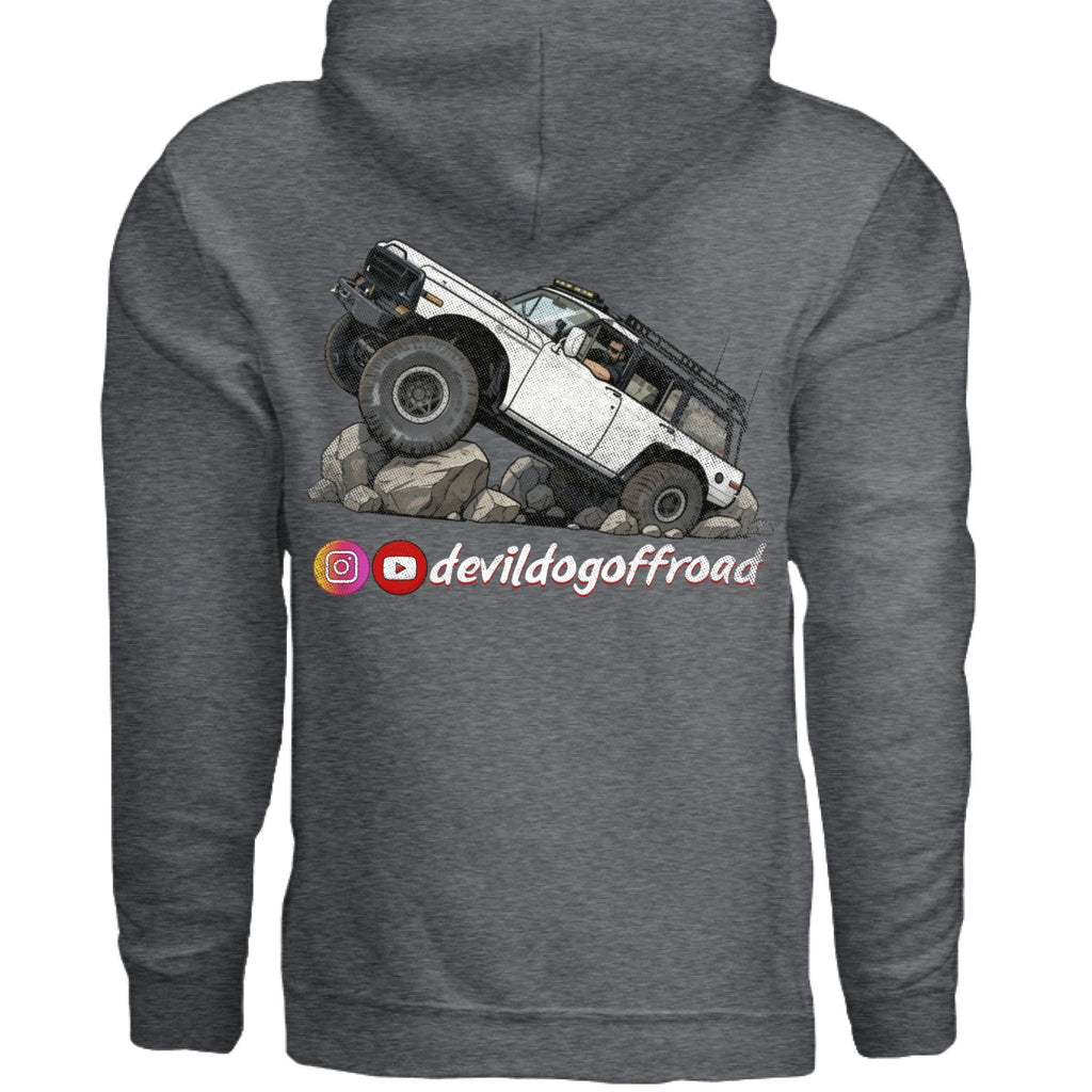 Devil Dog Basic Hoodie - Almost Rolled It