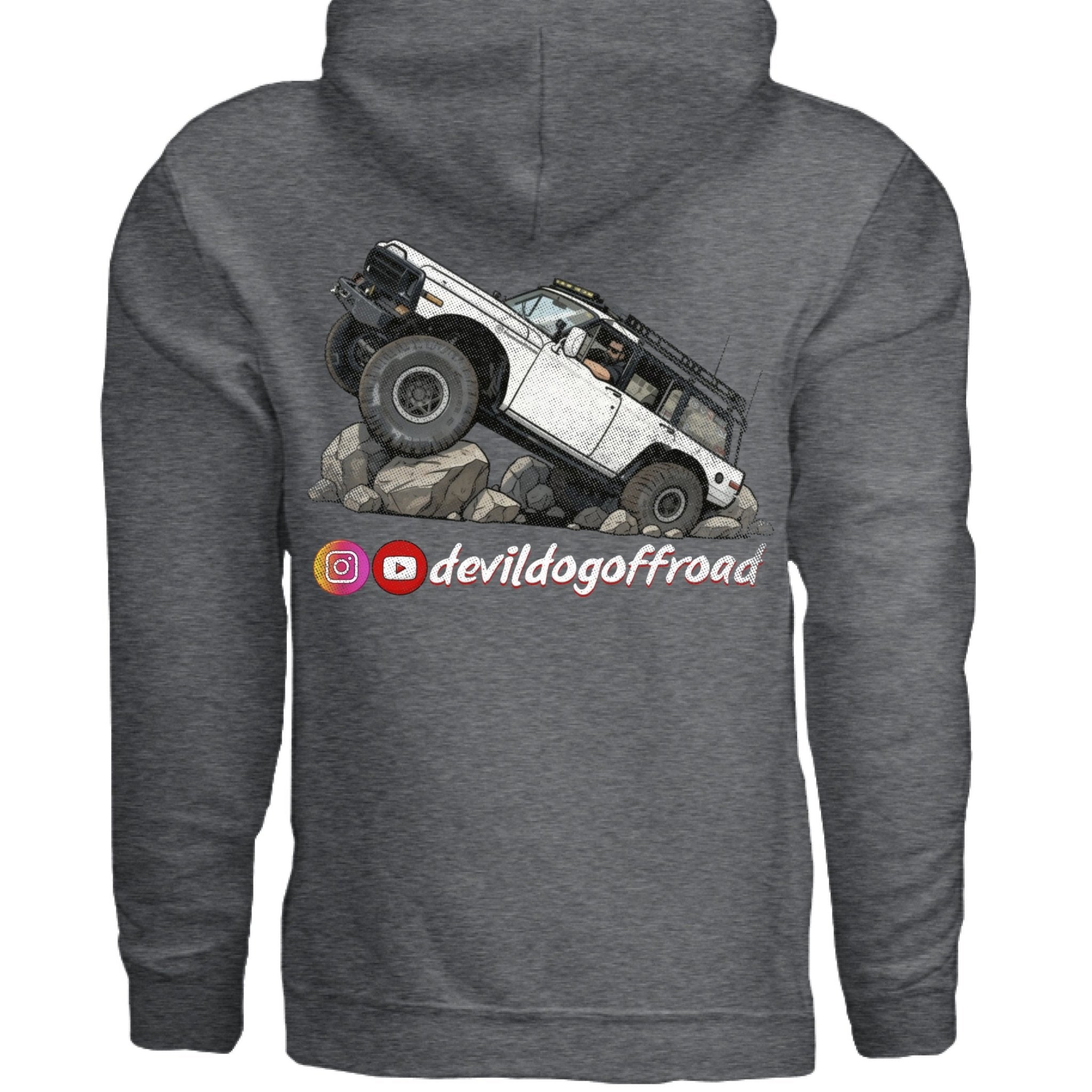 Devil Dog Basic Hoodie - Almost Rolled It