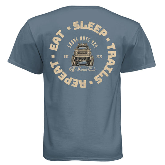 Eat Sleep Trails Yota Tee - Almost Rolled It