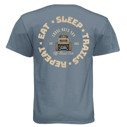 Eat Sleep Trails Yota Tee - Almost Rolled It