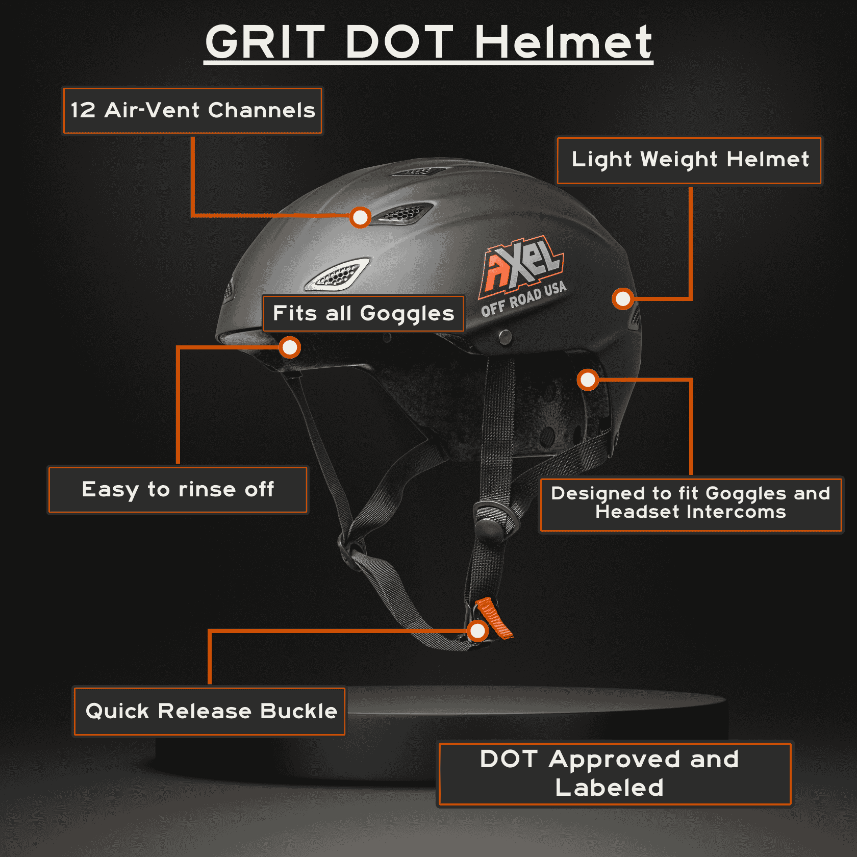GRIT D.O.T. Helmet - Almost Rolled It