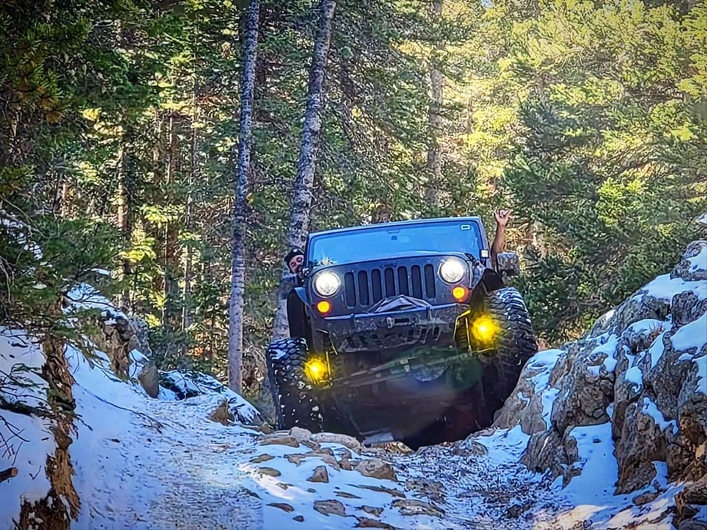 Steerable Knuckle Pod Light Mounts - Jeep JK Wrangler 2007-2018