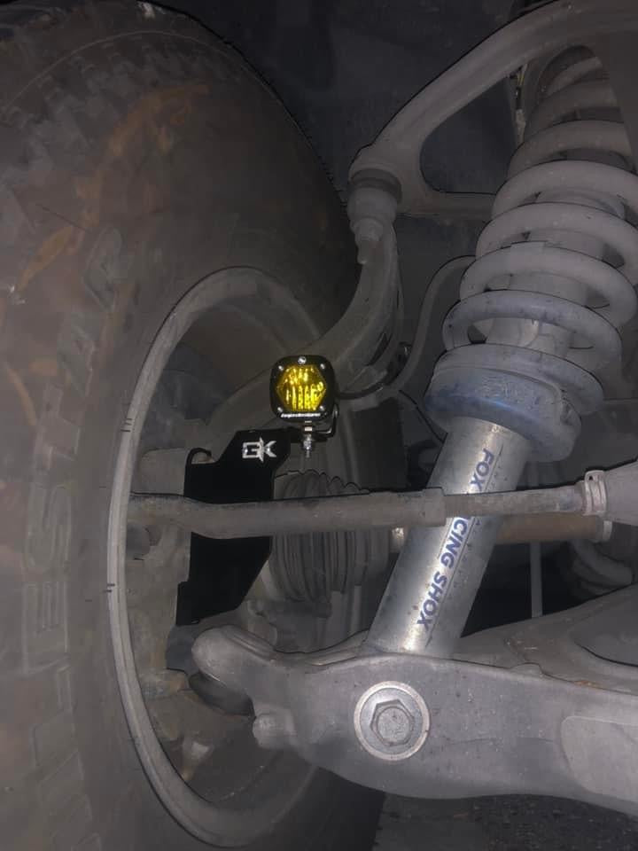 Ford Raptor Steerable Knuckle Pod Light Mounts (1st Gen 2010-2014)