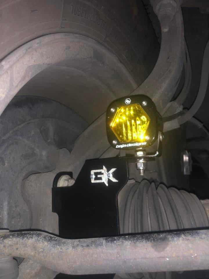 Ford Raptor Steerable Knuckle Pod Light Mounts (1st Gen 2010-2014)