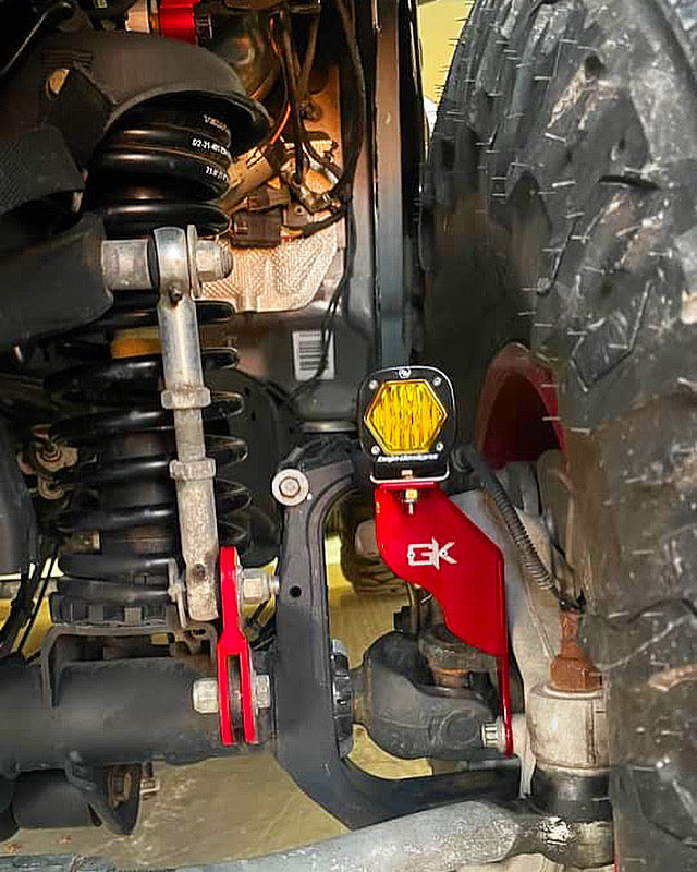 Steerable Knuckle Pod Light Mounts - Jeep JL/JT Wrangler Gladiator 2018+