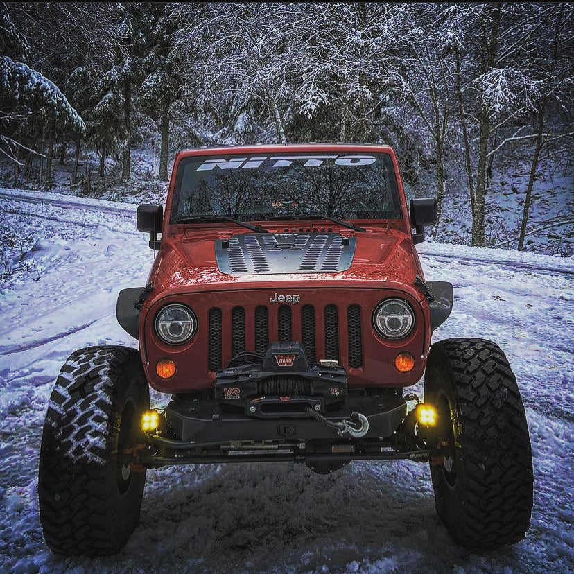 Steerable Knuckle Pod Light Mounts - Jeep JK Wrangler 2007-2018