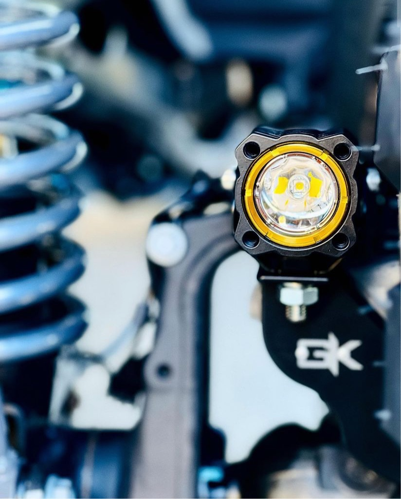 Steerable Knuckle Pod Light Mounts - Jeep JL/JT Wrangler Gladiator 2018+