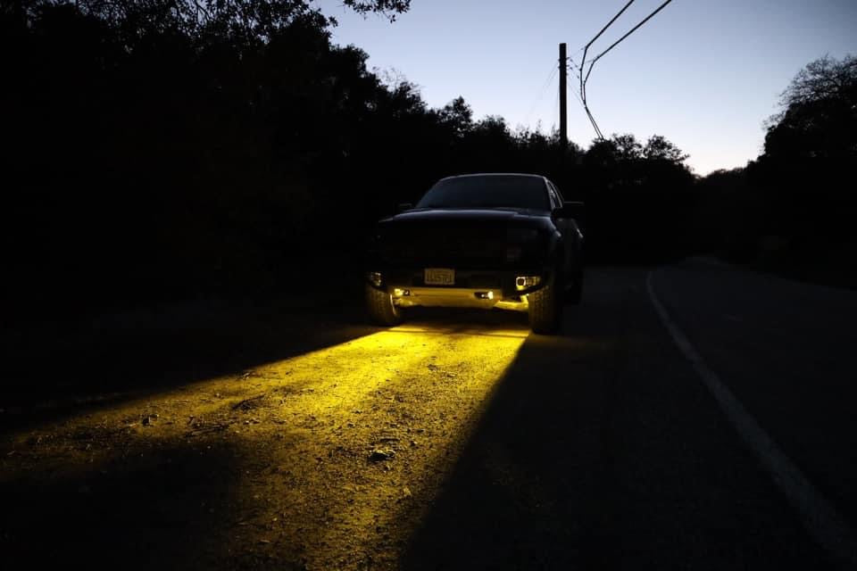 Ford Raptor Steerable Knuckle Pod Light Mounts (1st Gen 2010-2014)