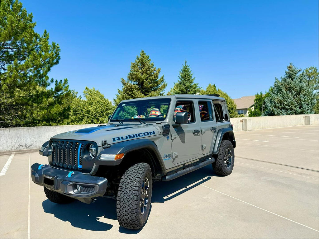 Custom Color Matched Grille Inserts - Jeep Wrangler JL & Gladiator JT (2018-2023)