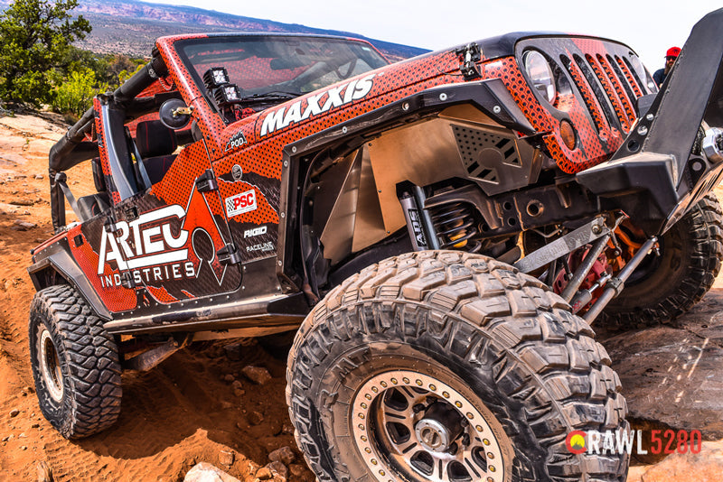 JK Front Inner Fenders - American Flag Freedom Edition