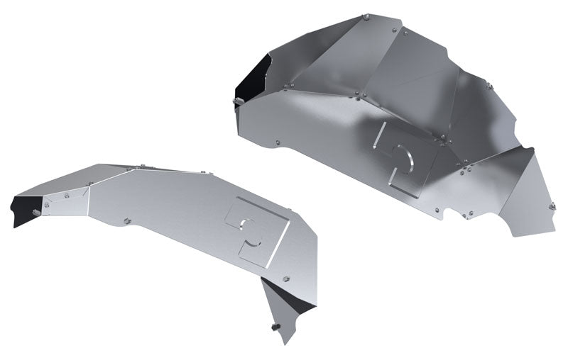 ARTEC JK Rear Inner Fenders - Aluminum 4x4 Protection