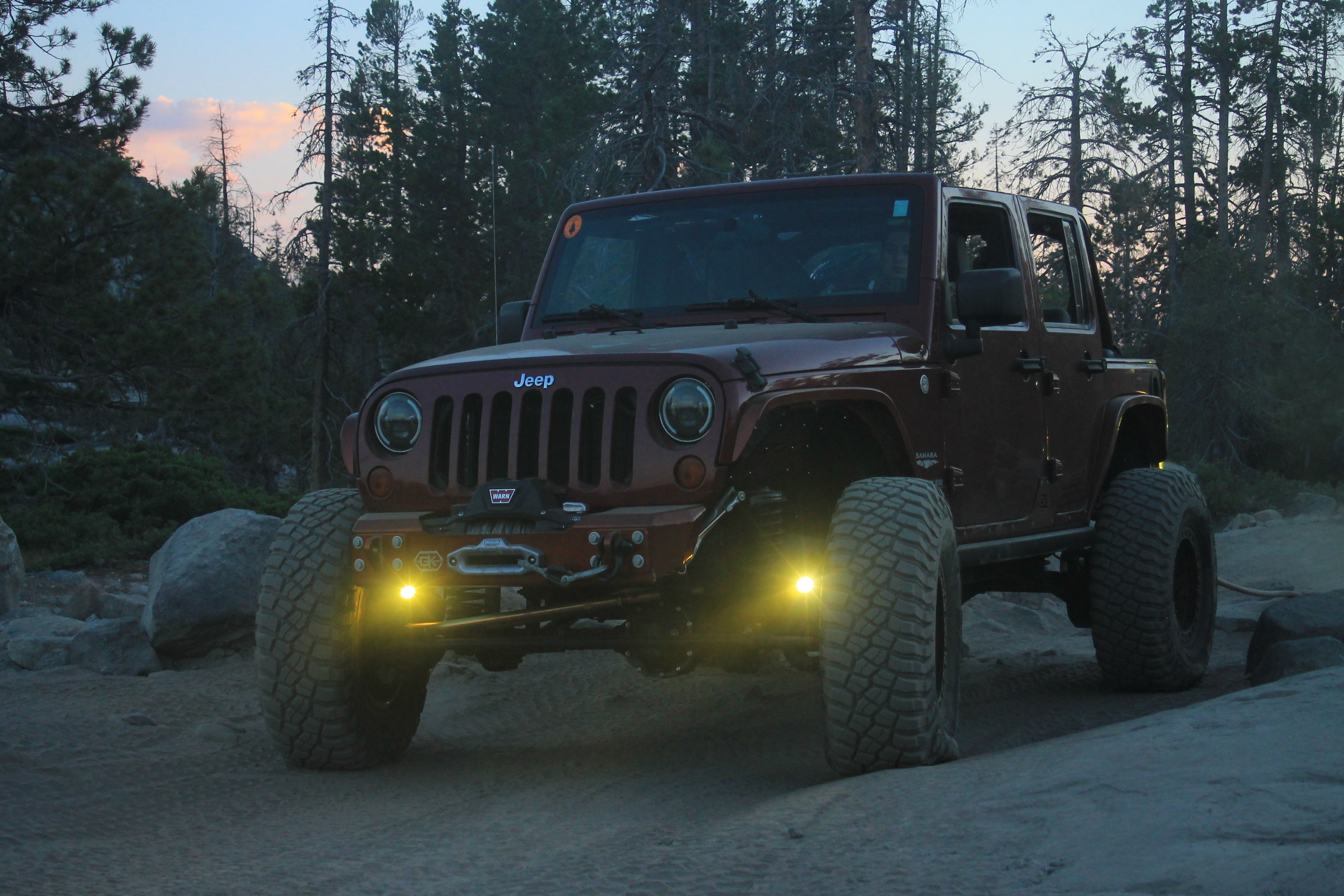 Steerable Knuckle Pod Light Mounts - Jeep JK Wrangler 2007-2018