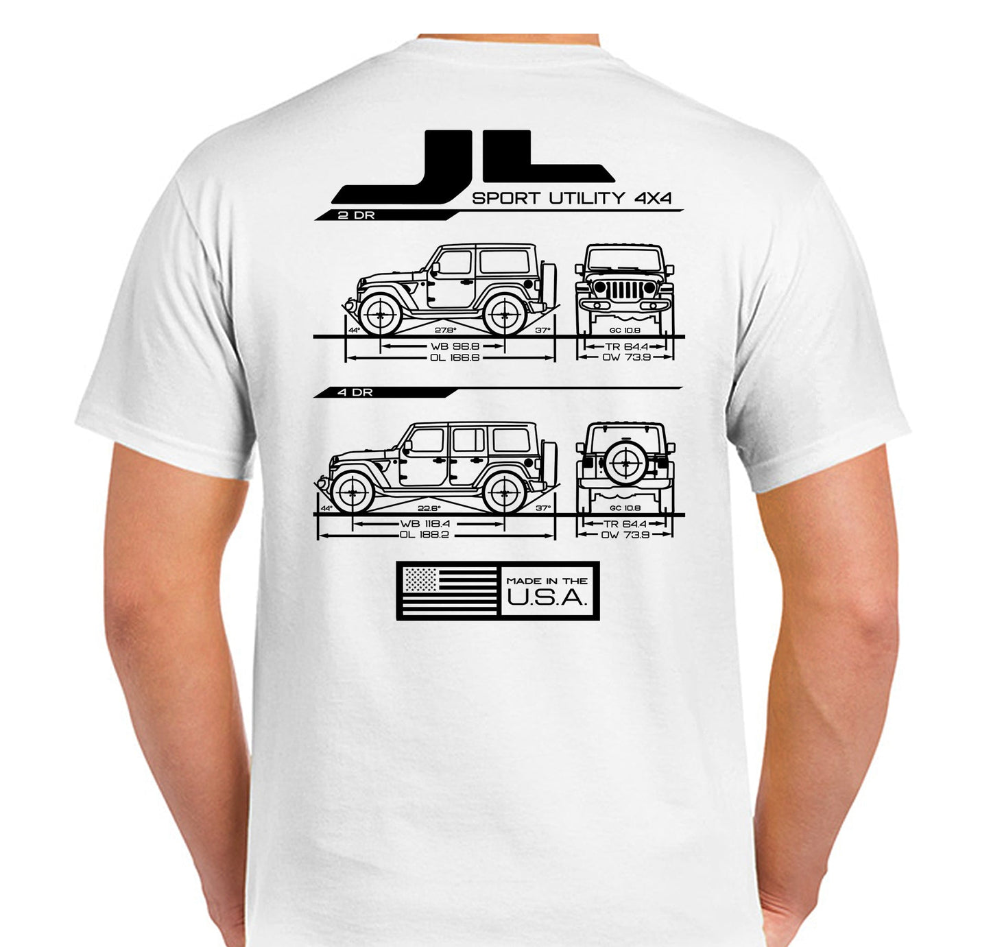 JL Blueprint T-Shirt - Almost Rolled It