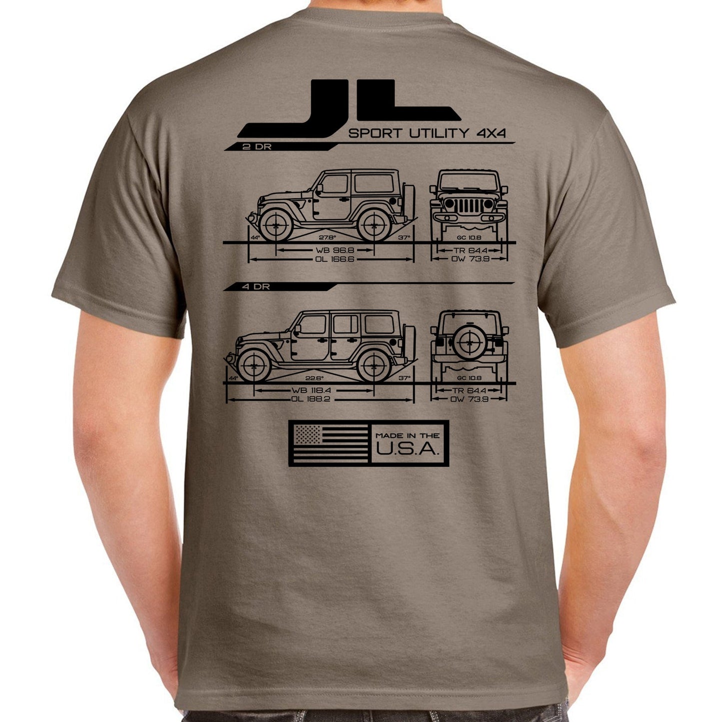 JL Blueprint T-Shirt - Almost Rolled It