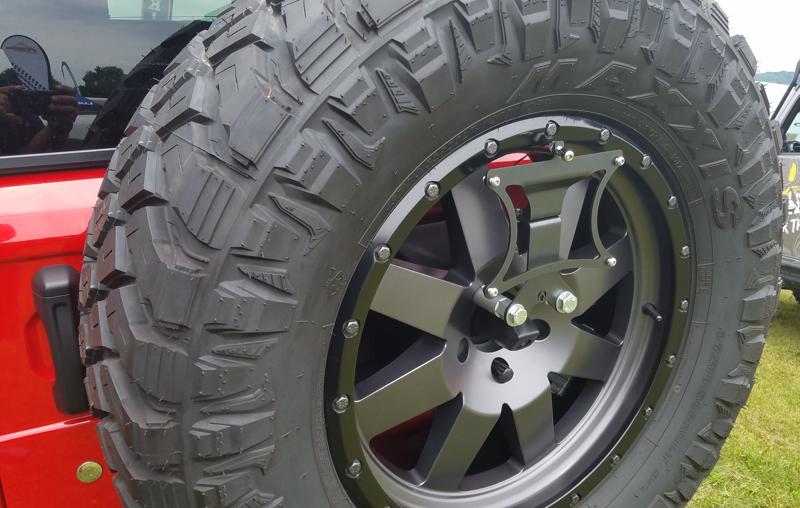 ARTEC JL License Plate Mount - Wrangler Spare Tire Mount