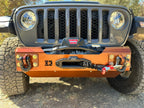 Gauntlet Front Bumper w/Winch Plate for Jeep JL/JT  2018+