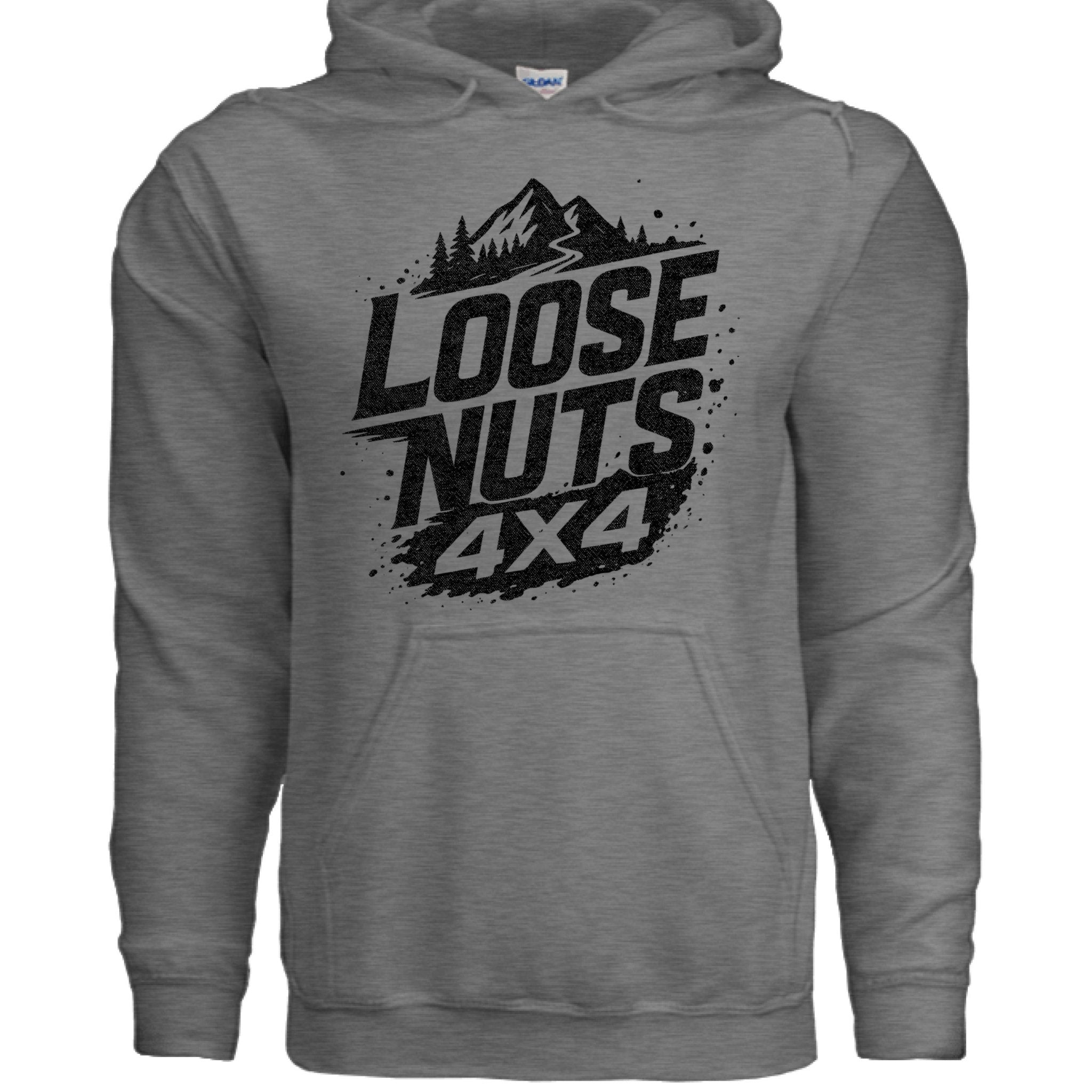 Loose Nuts 4x4 Club Heavy Blend Hoodie - Off - Road Ready - Almost Rolled It