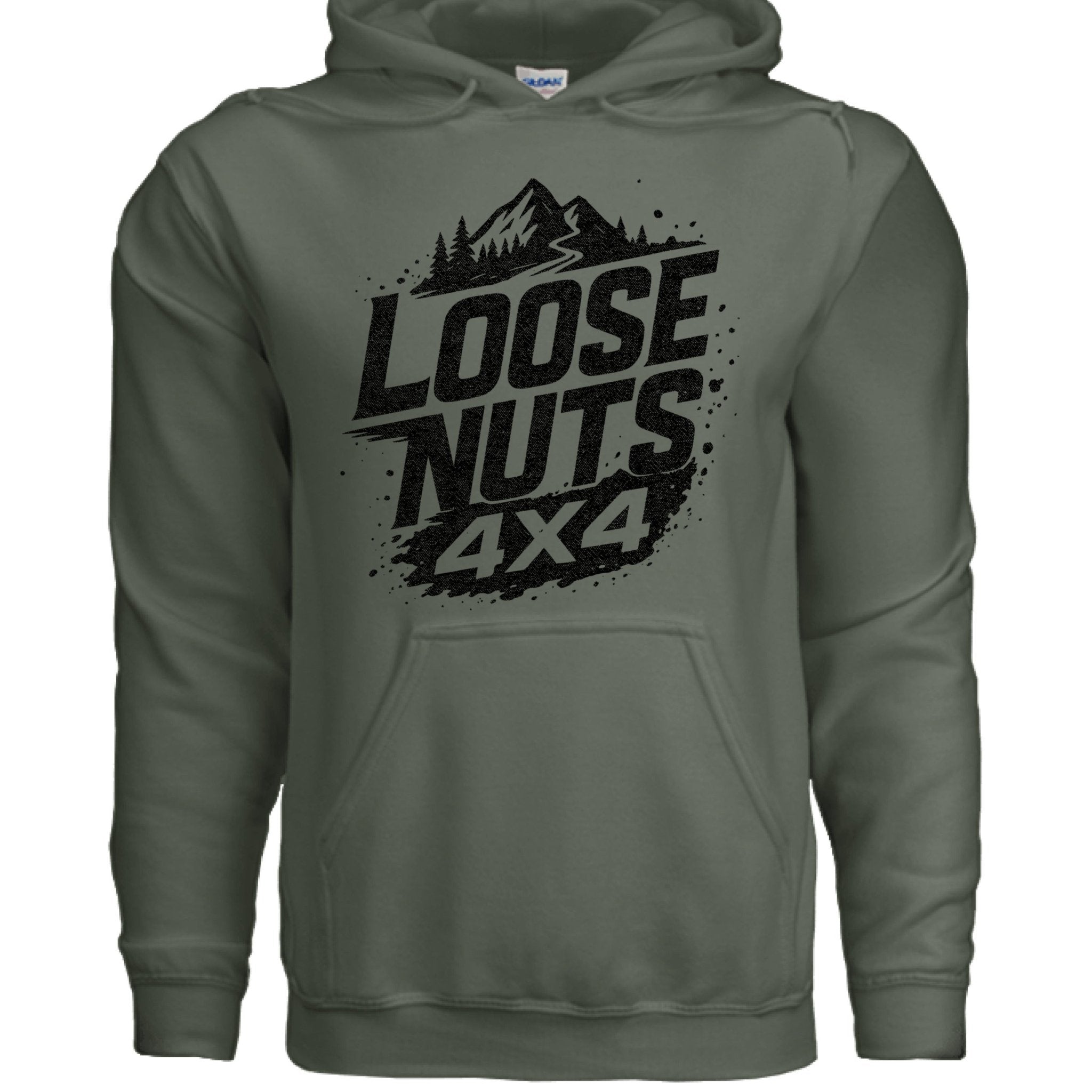 Loose Nuts 4x4 Club Heavy Blend Hoodie - Off - Road Ready - Almost Rolled It