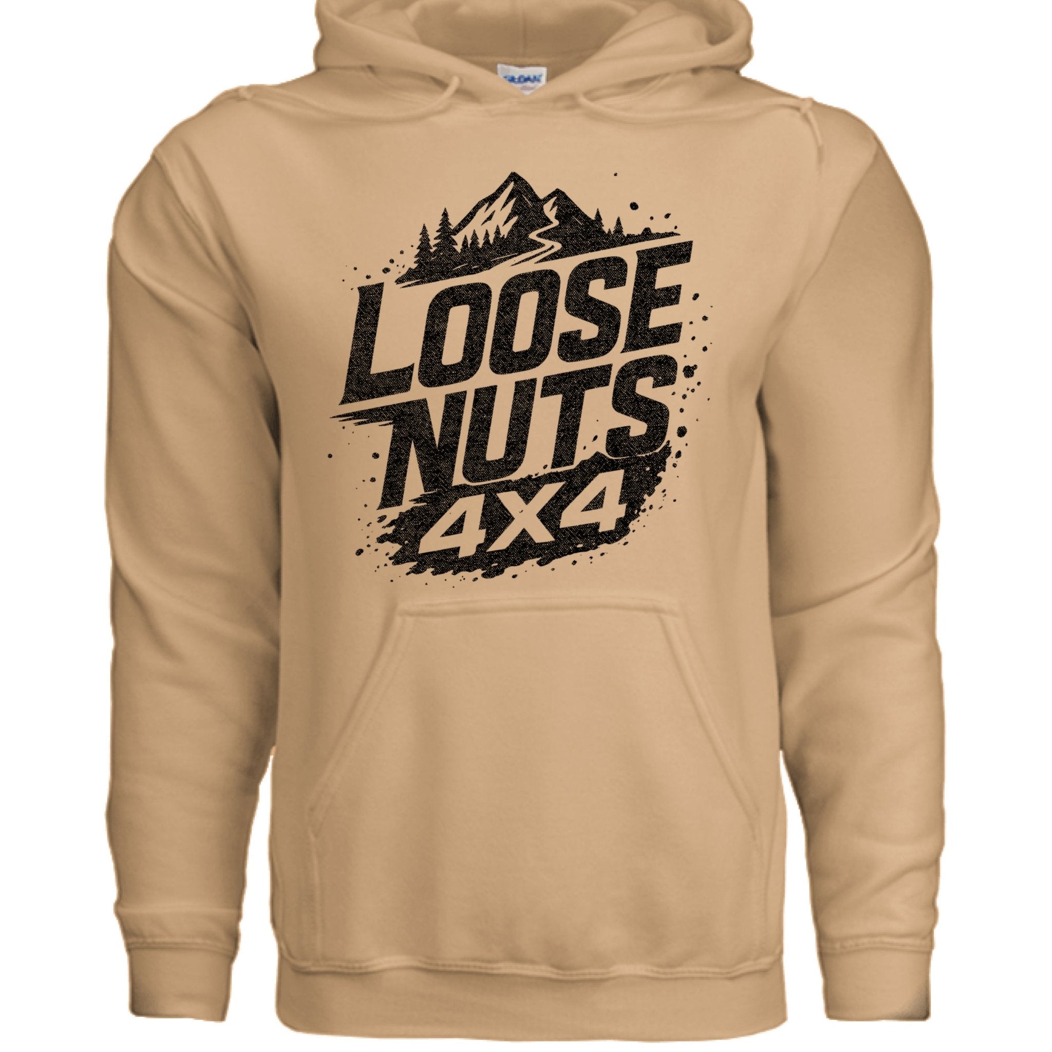 Loose Nuts 4x4 Club Heavy Blend Hoodie - Off - Road Ready - Almost Rolled It