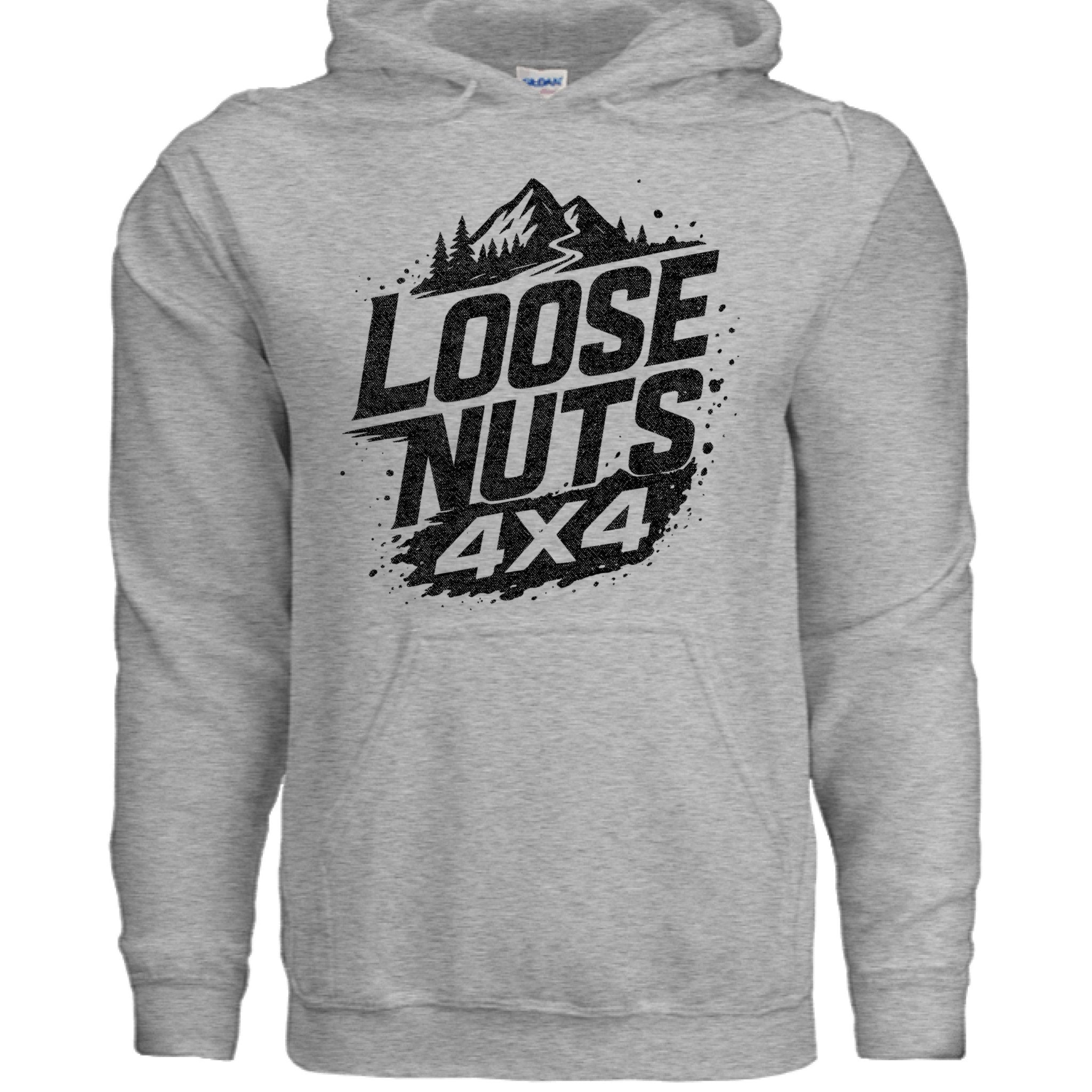 Loose Nuts 4x4 Club Heavy Blend Hoodie - Off - Road Ready - Almost Rolled It