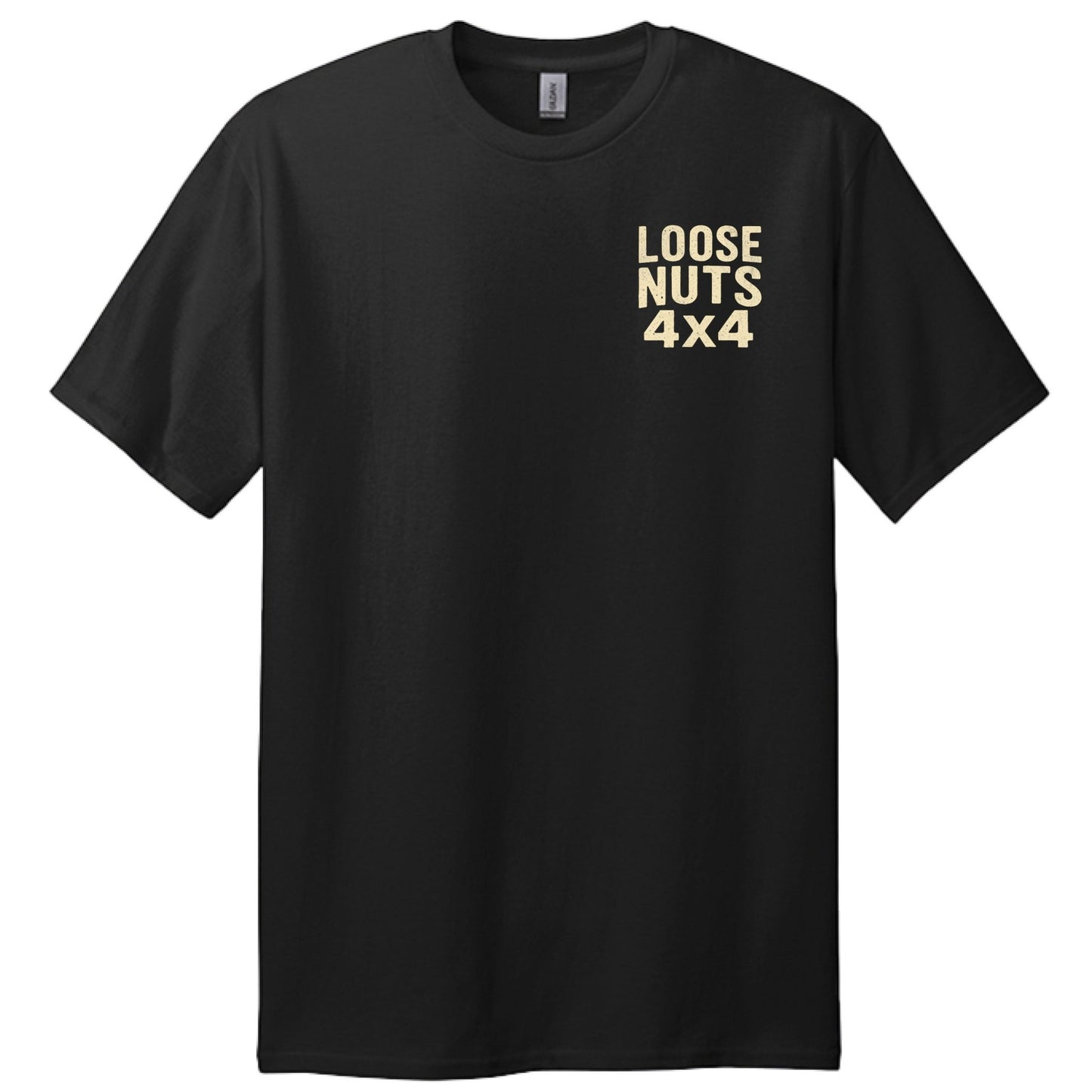 Loose Nuts 4x4 'Merica Big and Tall Tee - Almost Rolled It