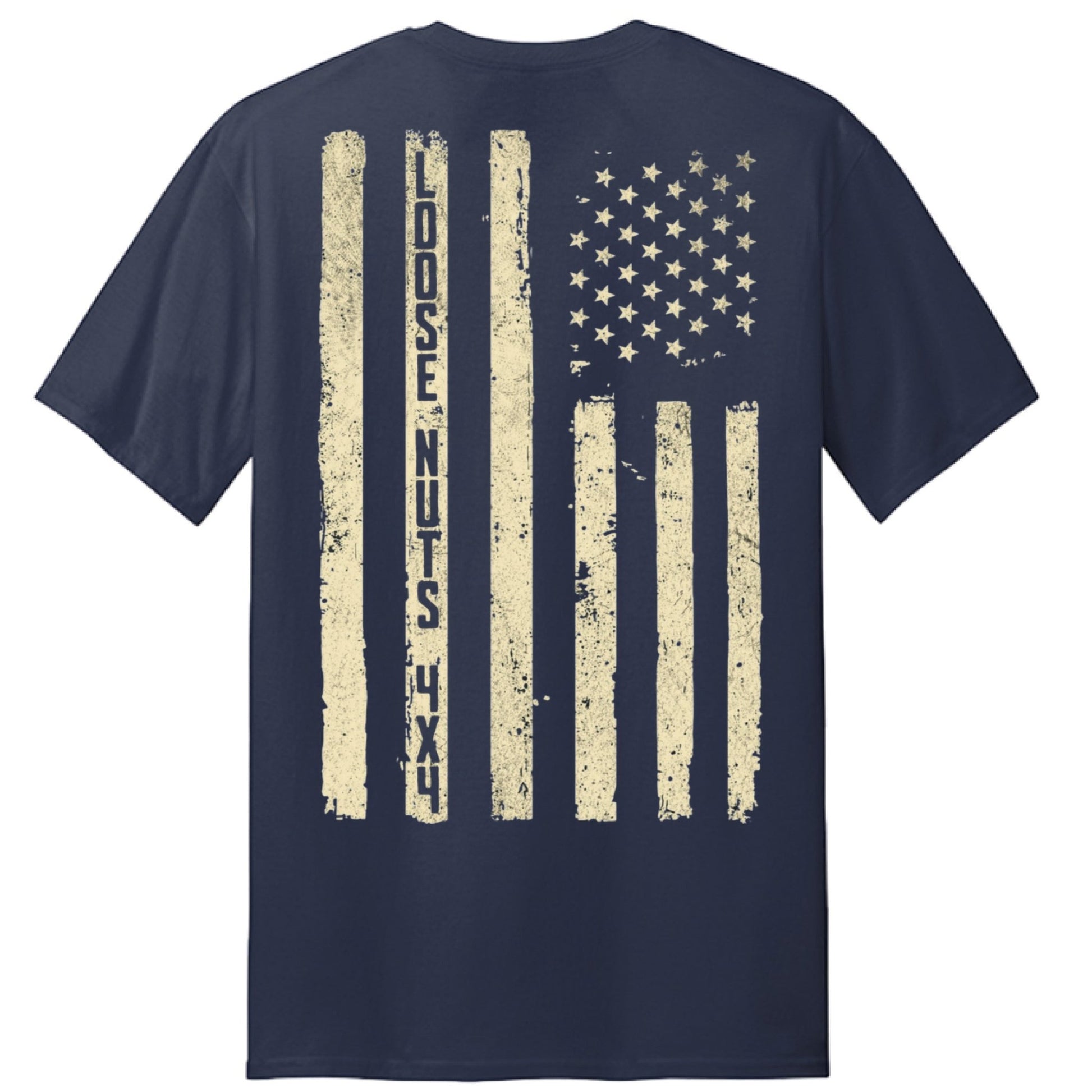 Loose Nuts 4x4 'Merica Big and Tall Tee - Almost Rolled It