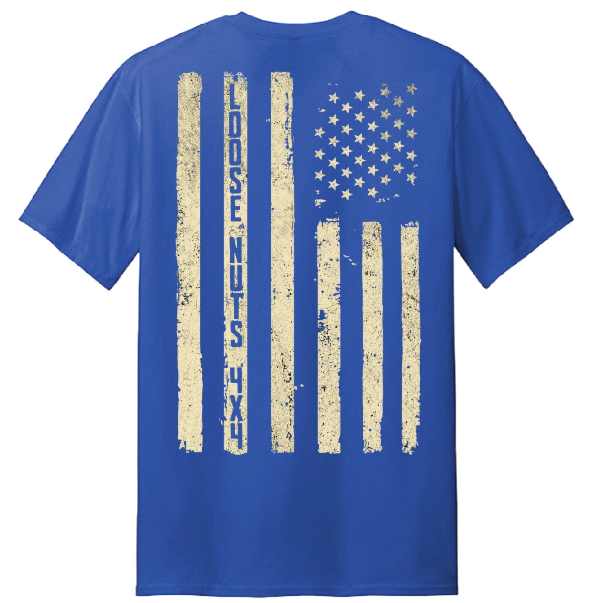 Loose Nuts 4x4 'Merica Big and Tall Tee - Almost Rolled It