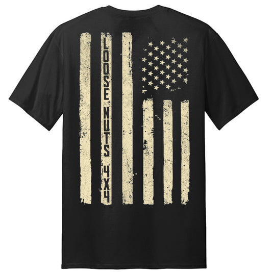 Loose Nuts 4x4 'Merica Big and Tall Tee - Almost Rolled It