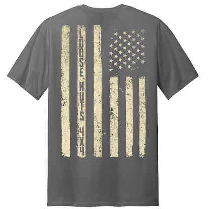 Loose Nuts 4x4 'Merica Big and Tall Tee - Almost Rolled It