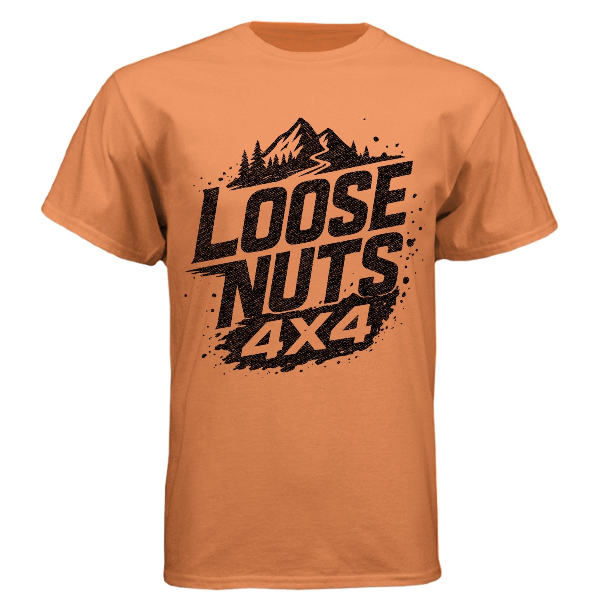 Loose Nuts 4x4 Off - Road Club Logo T-Shirt | Black Logo - Almost Rolled It