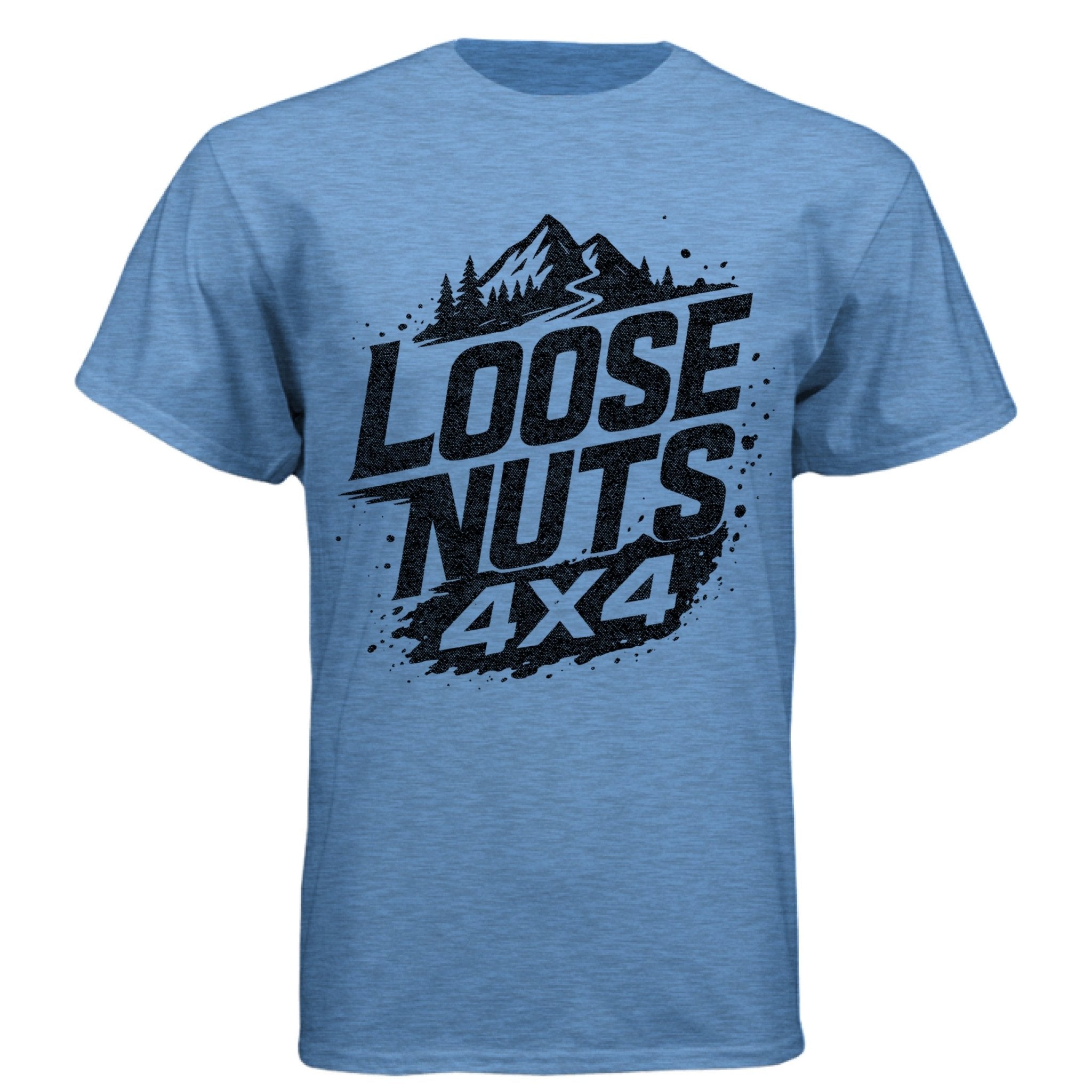 Loose Nuts 4x4 Off - Road Club Logo T-Shirt | Black Logo - Almost Rolled It
