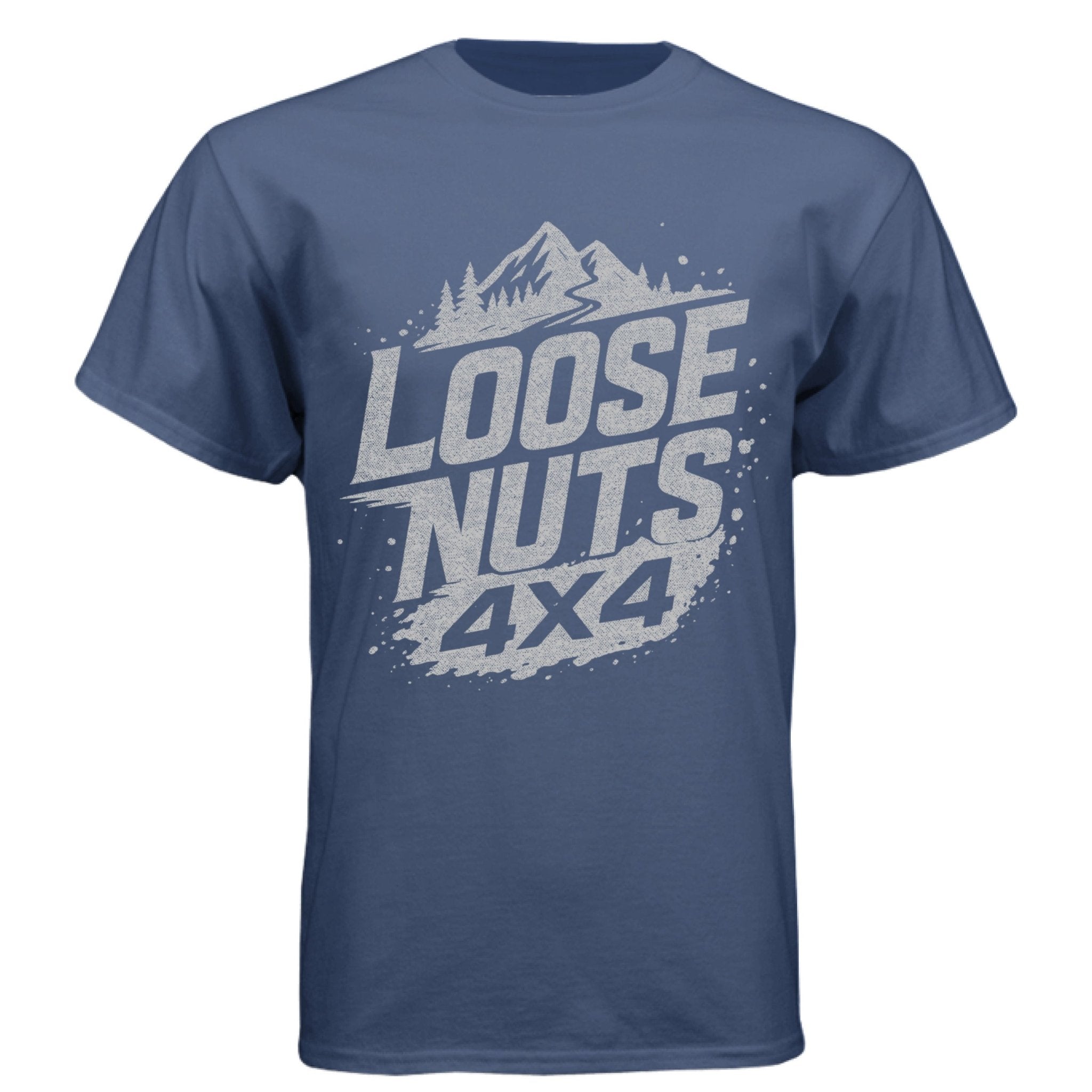 Loose Nuts 4x4 Off - Road Club Logo T-Shirt | Light Logo - Almost Rolled It
