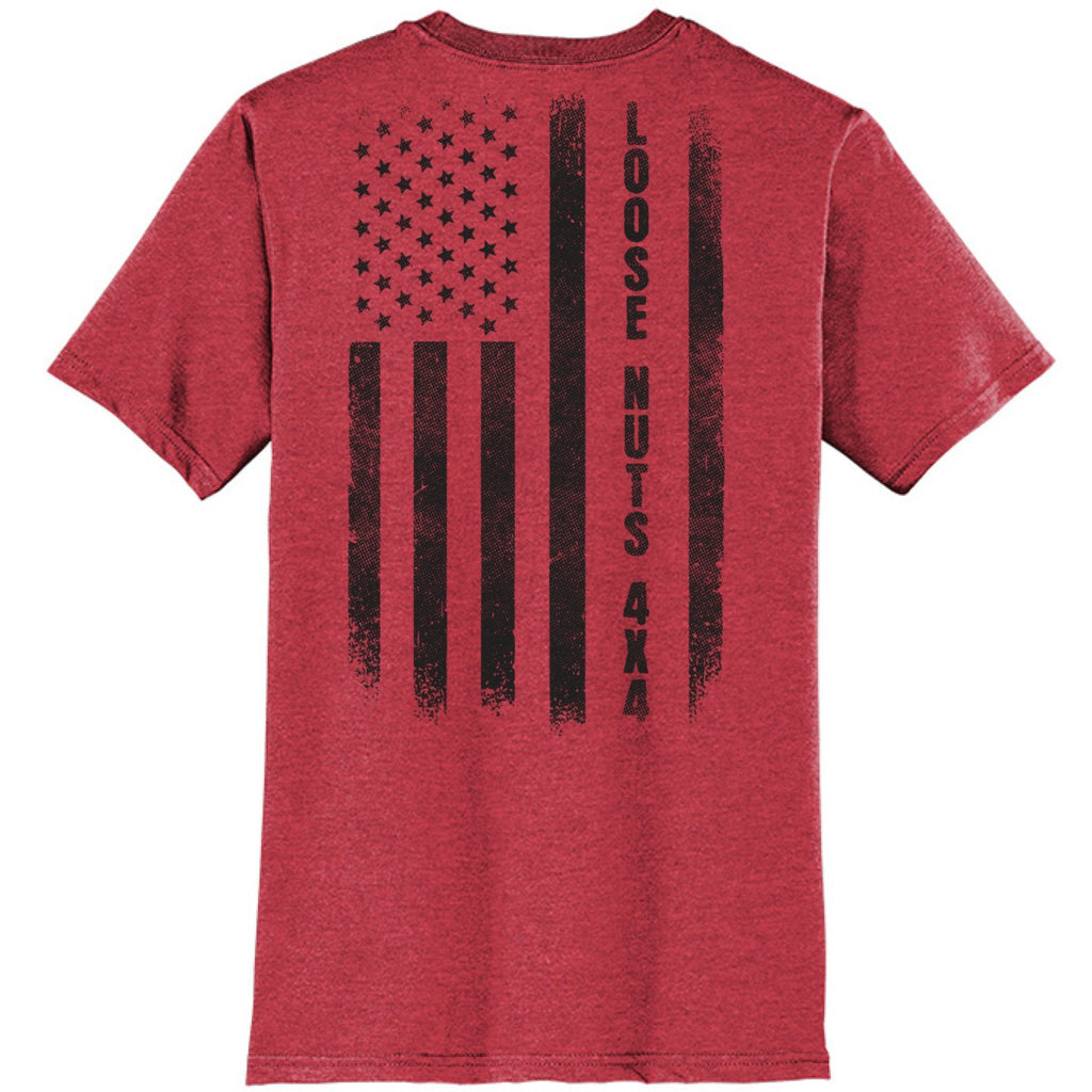 Loose Nuts 4x4 Patriot Tee - Almost Rolled It