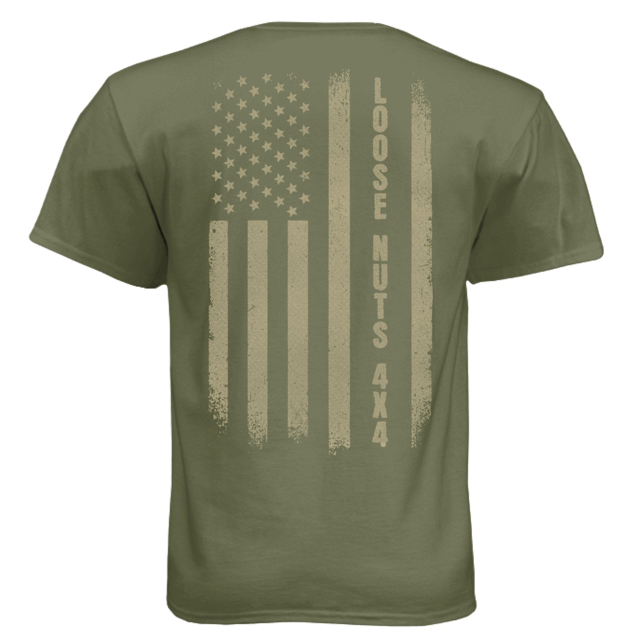 Loose Nuts 4x4 Patriot Tee - Almost Rolled It