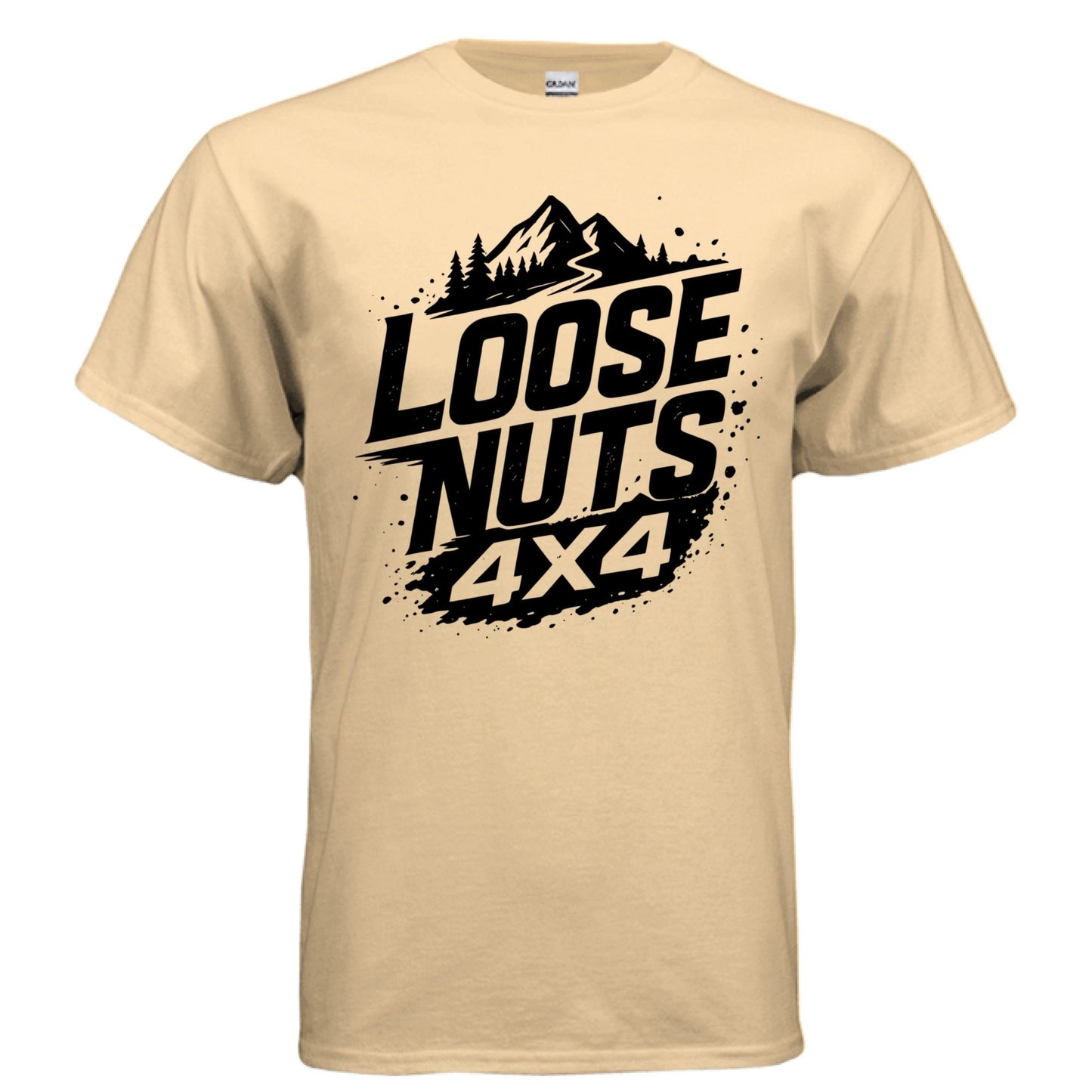 Loose Nuts 4x4 Tee - Almost Rolled It
