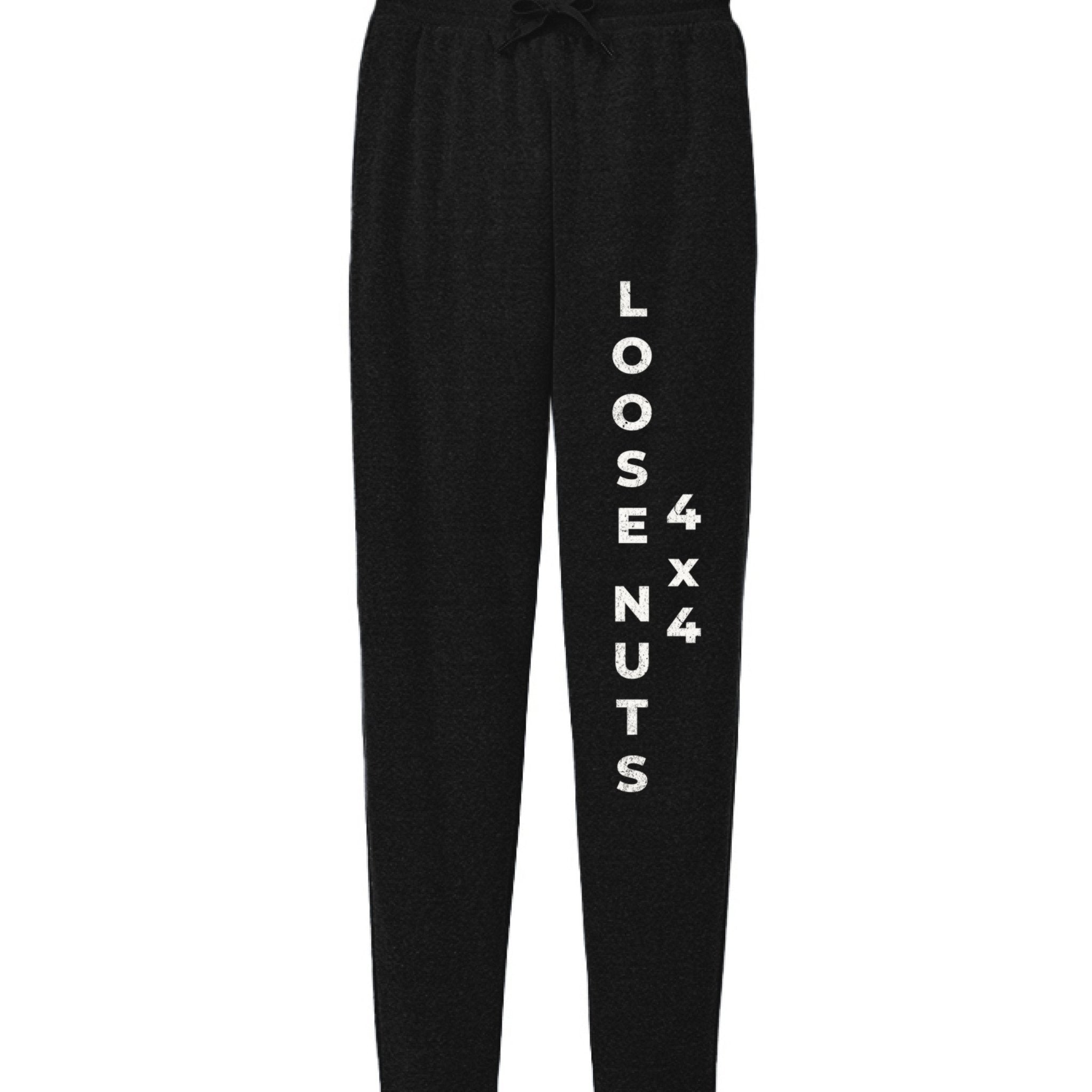 Loose Nuts 4x4 Typography Joggers - Almost Rolled It