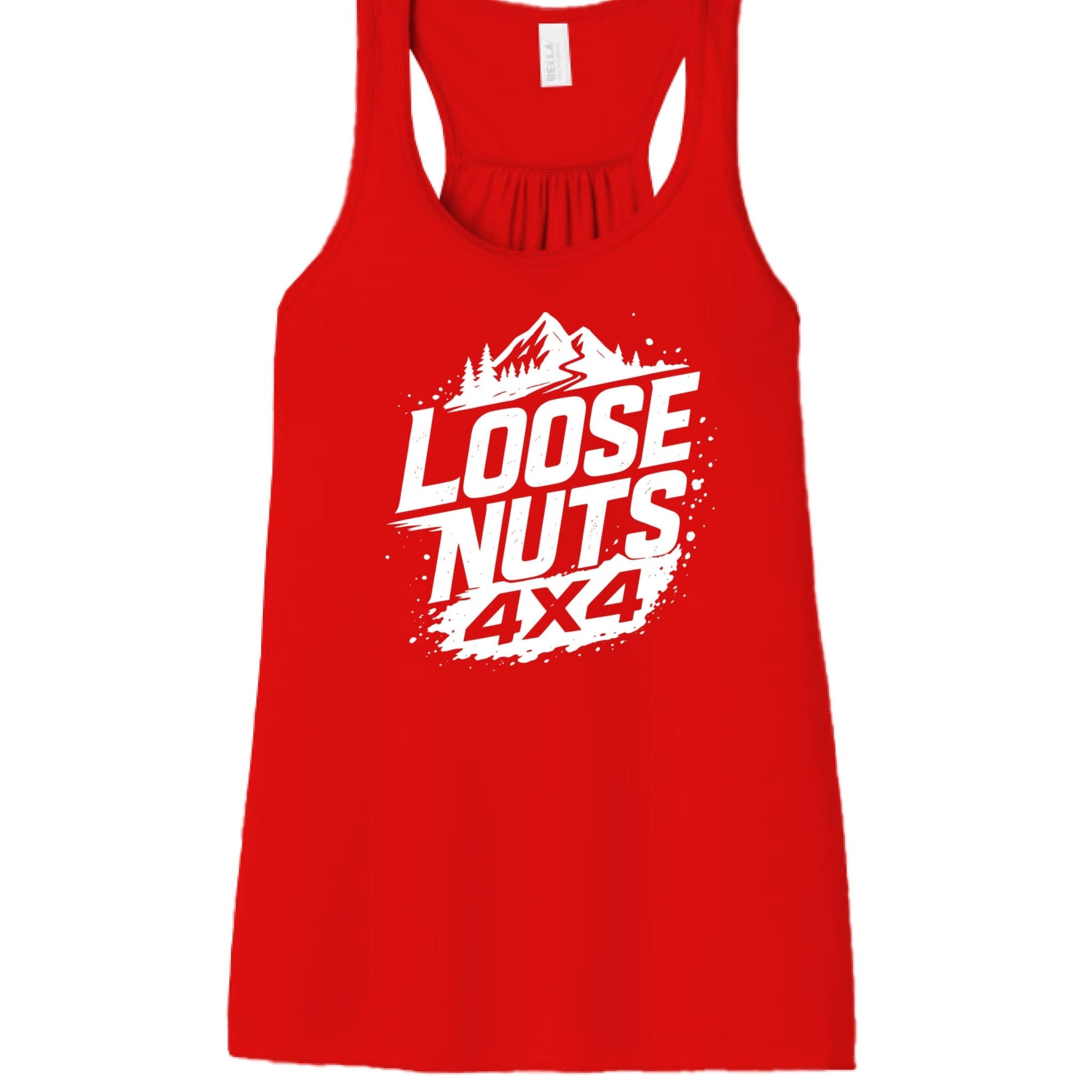 Loose Nuts Ladys Tank Dark/White - Almost Rolled It